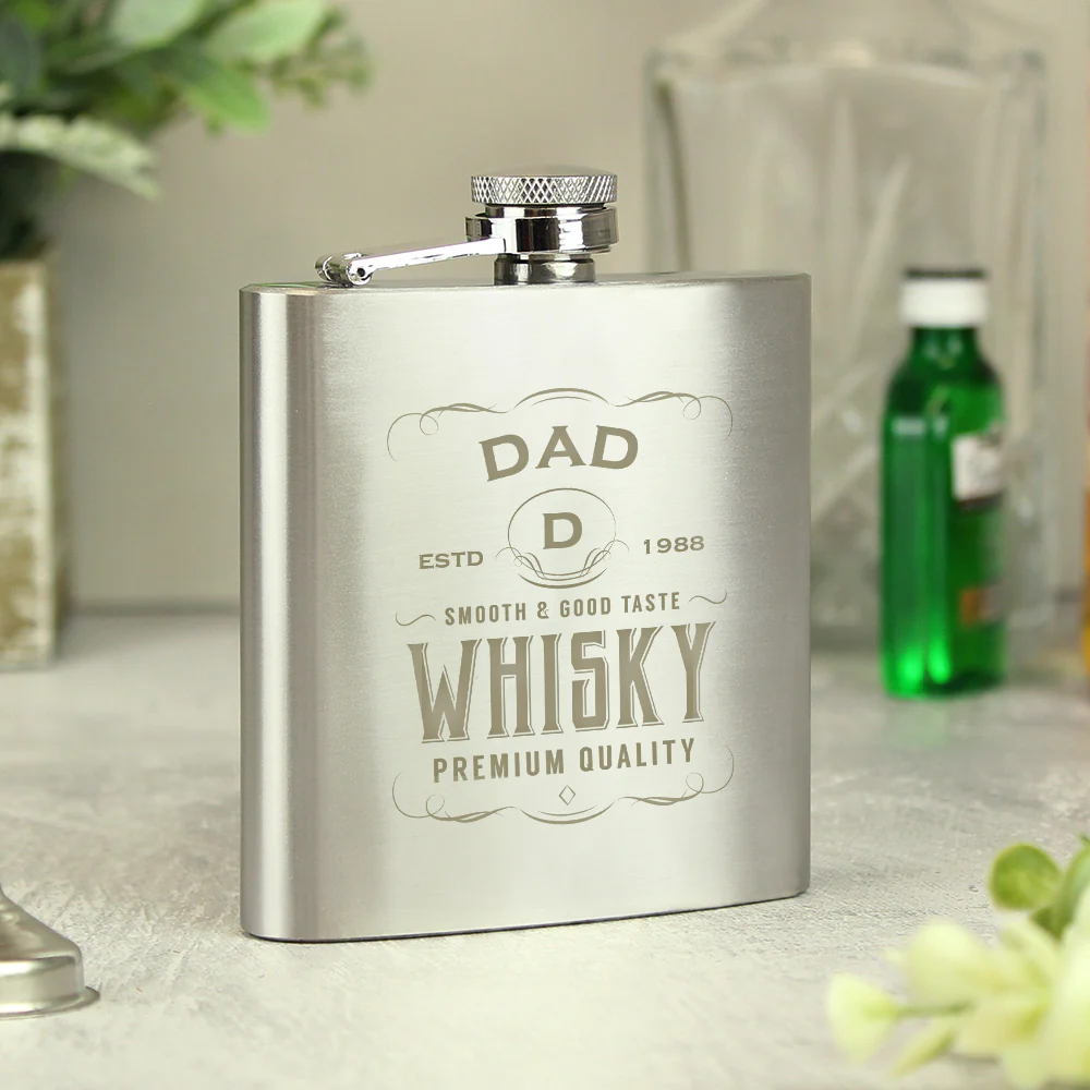 Personalised Whisky Hip Flask - Image 6