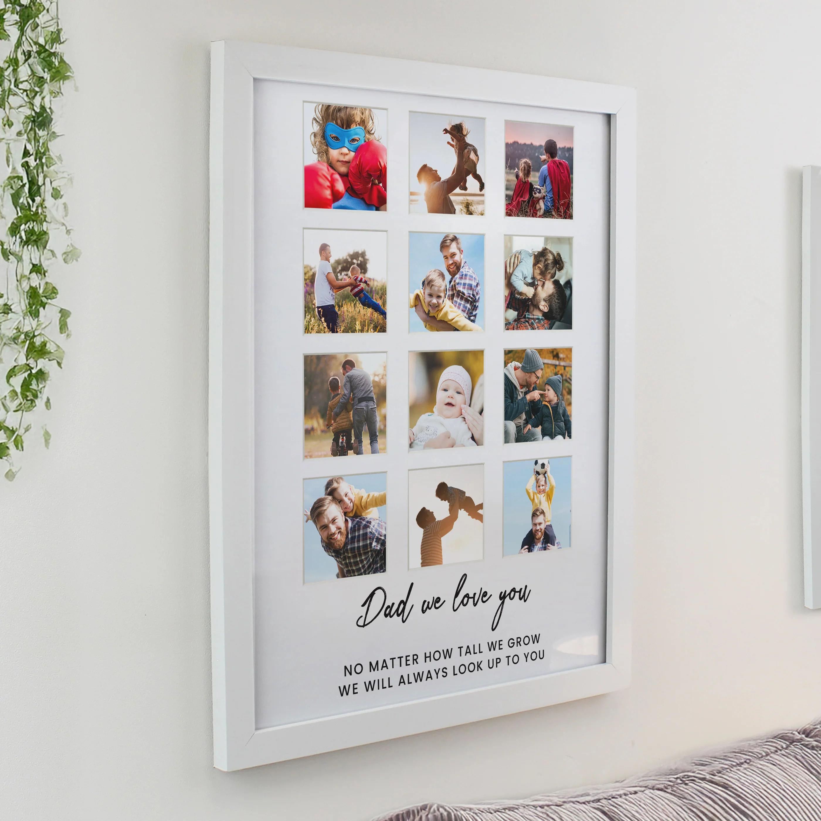 Personalised White Multi Photo Frame - Image 2