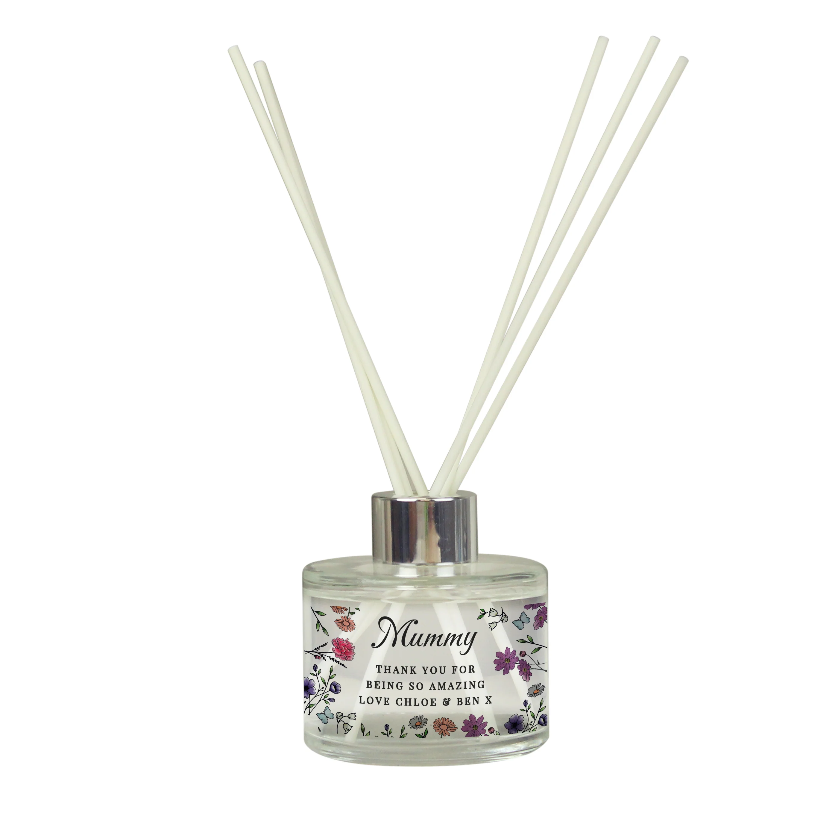 Personalised Wild Flowers Reed Diffuser - Image 5