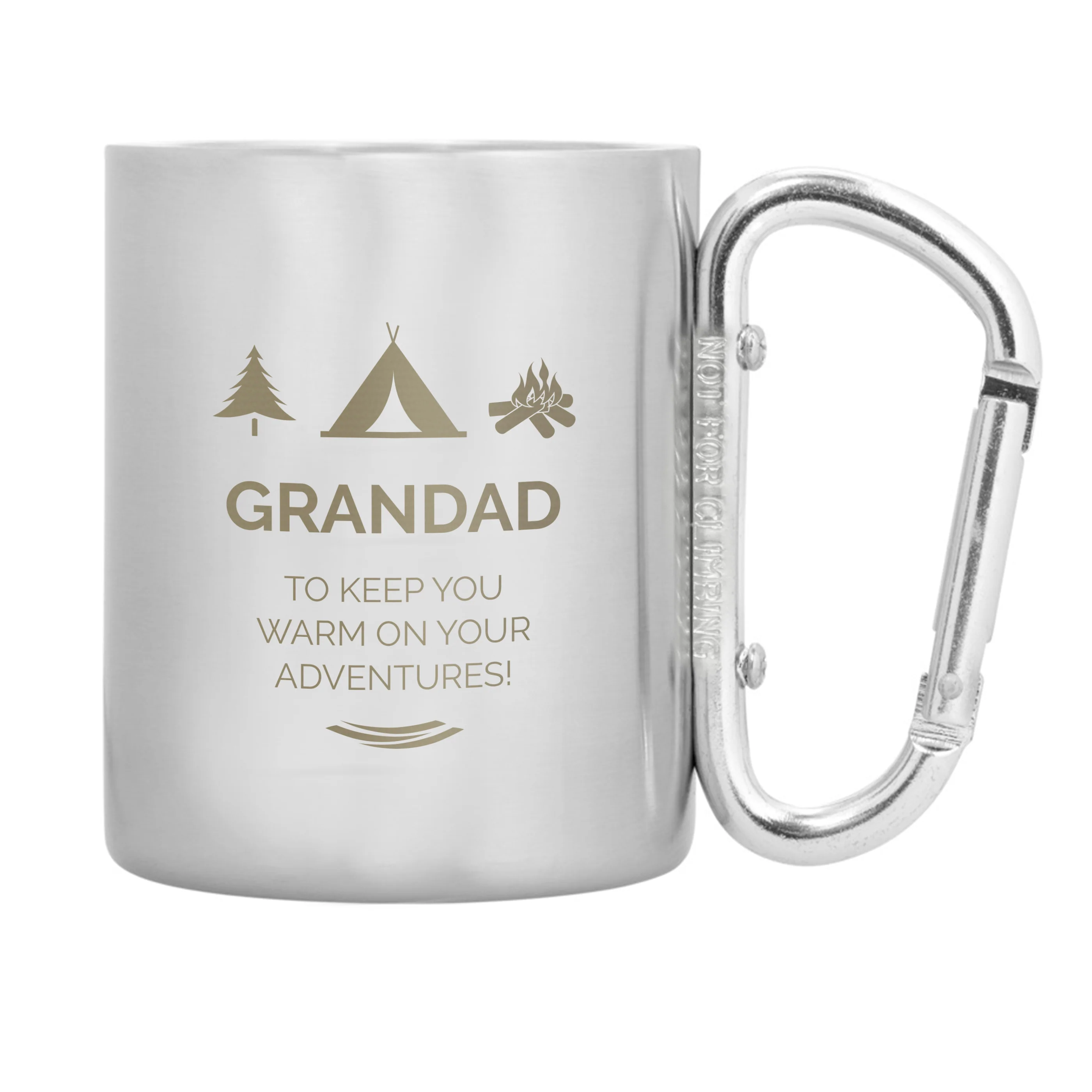 Personalised 'Wilderness Wanderer' Stainless Steel Mug - Image 2