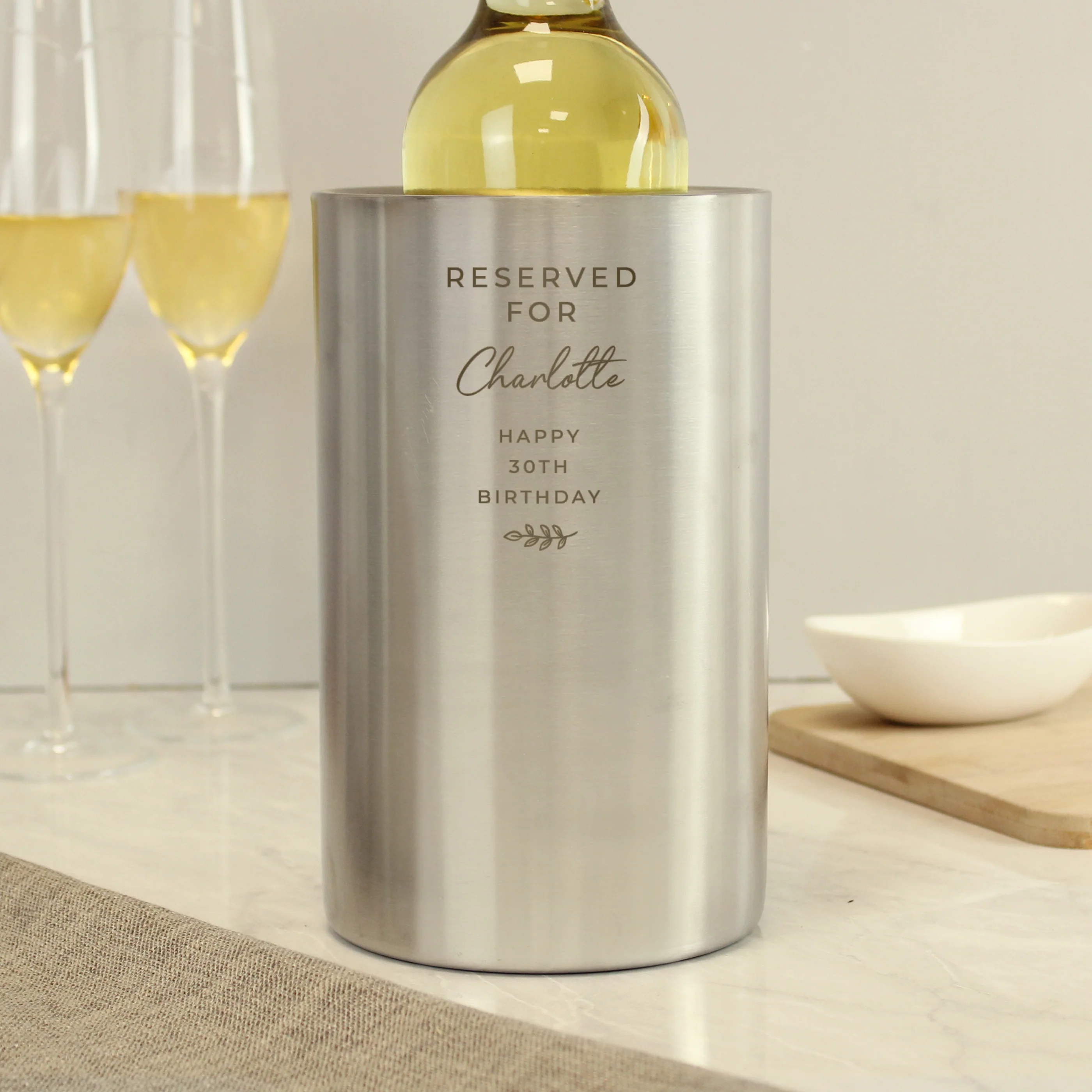Personalised Wine Cooler - Image 5