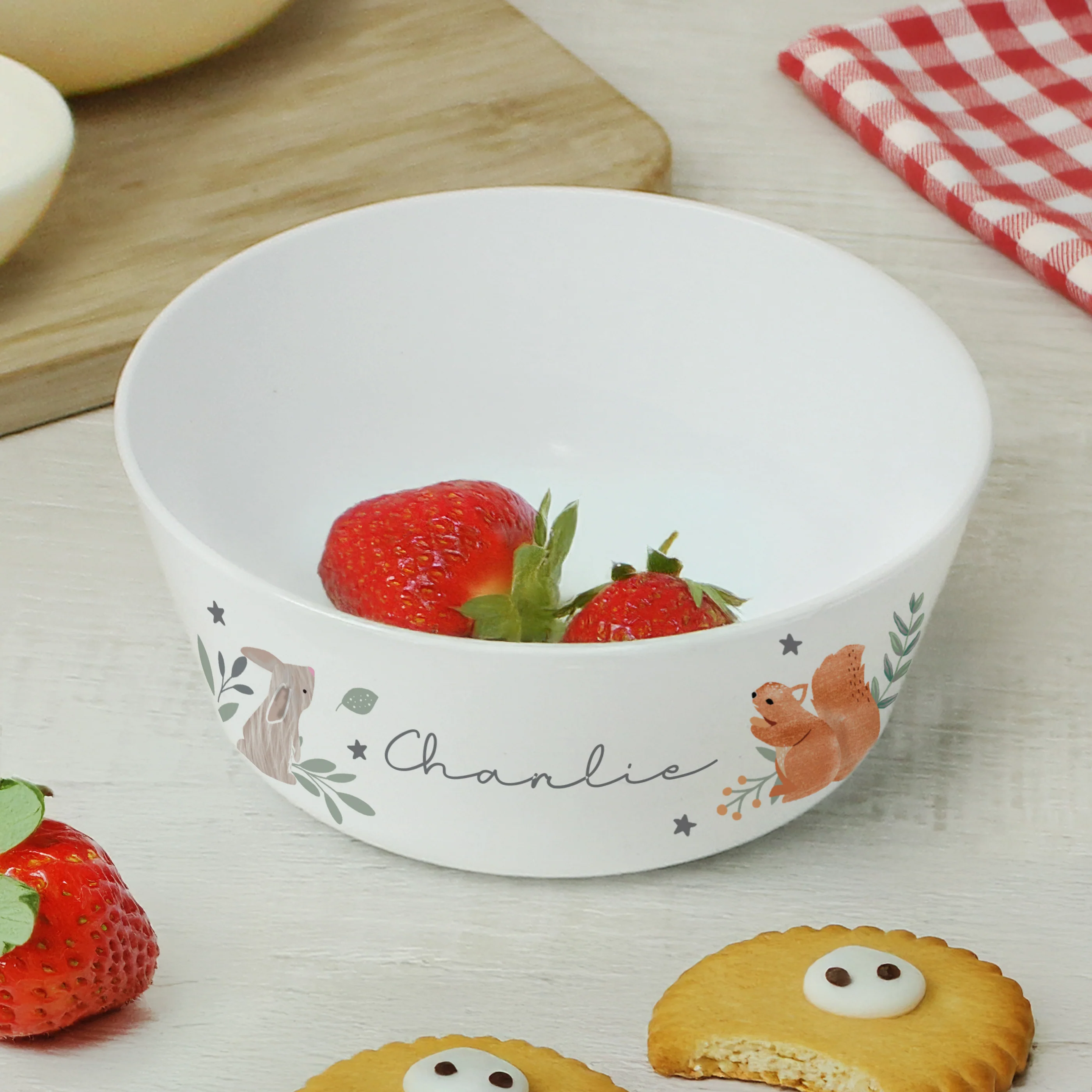 Personalised Woodland Animals Bowl - Image 3