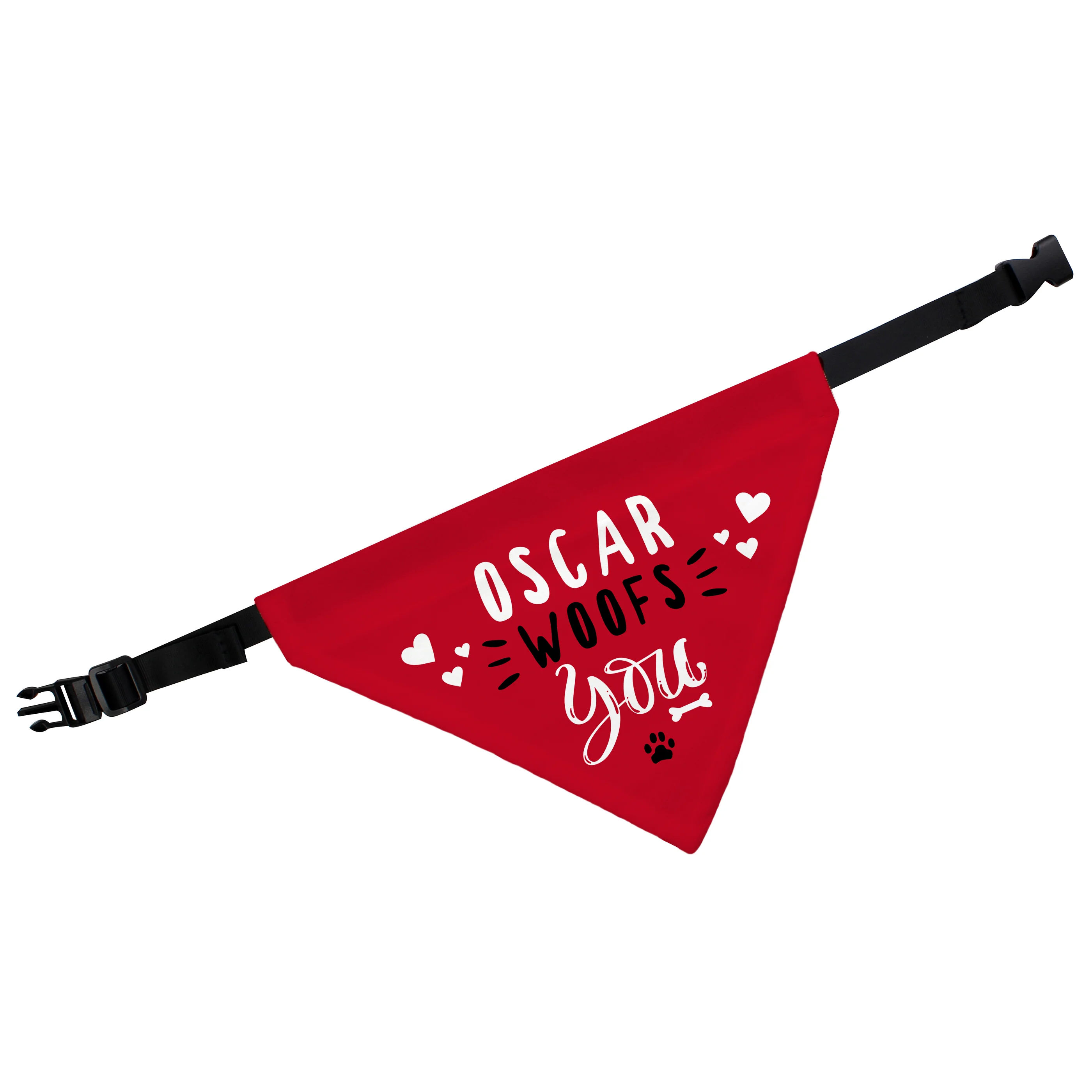 Personalised Woofs You Dog Bandana - Image 5