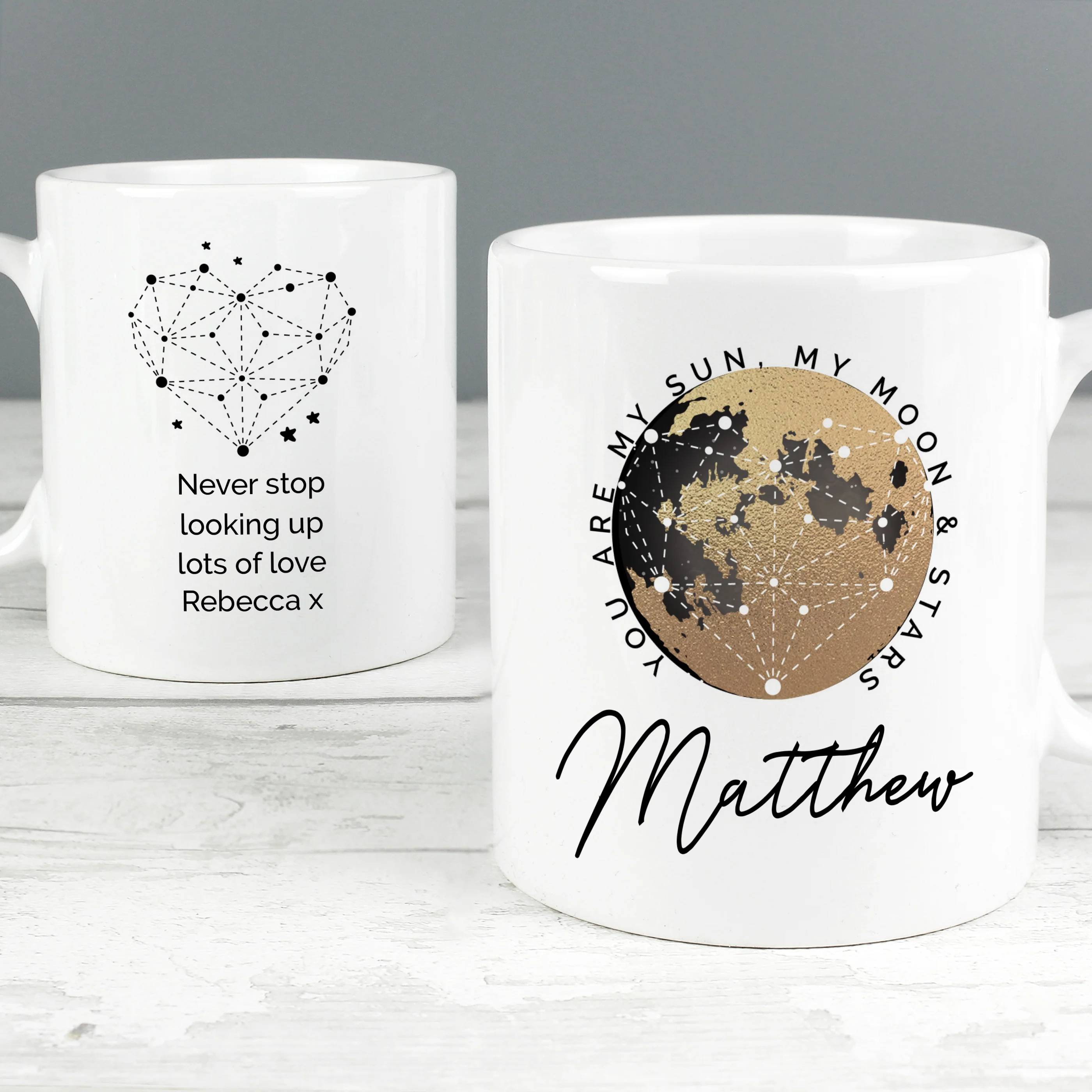 Personalised You Are My Sun My Moon Mug - Image 3