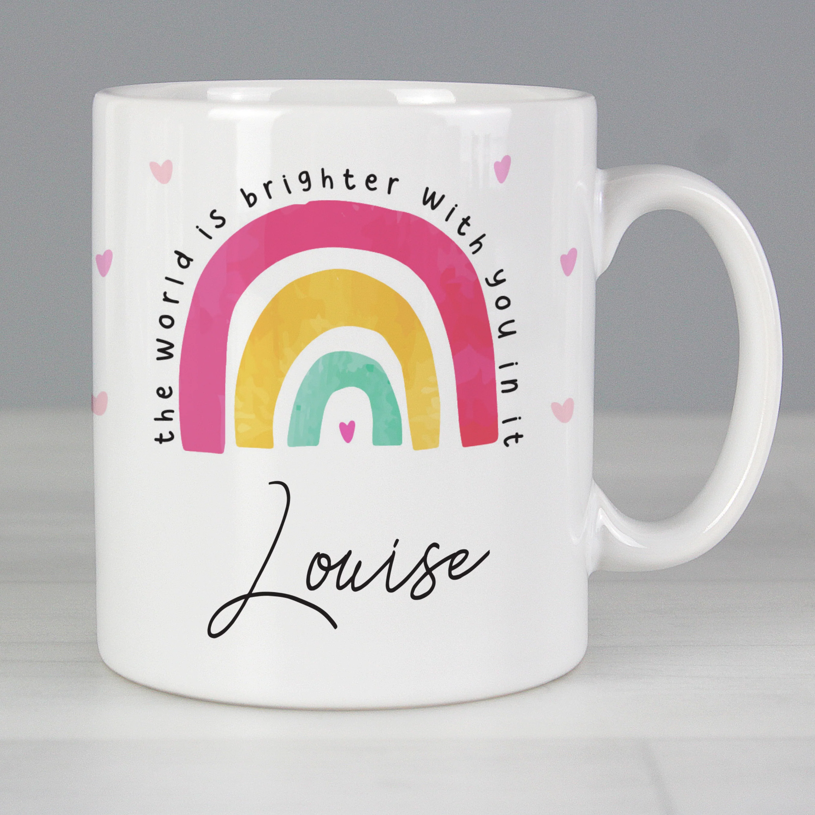 Personalised You Make The World Brighter Mug - Image 4