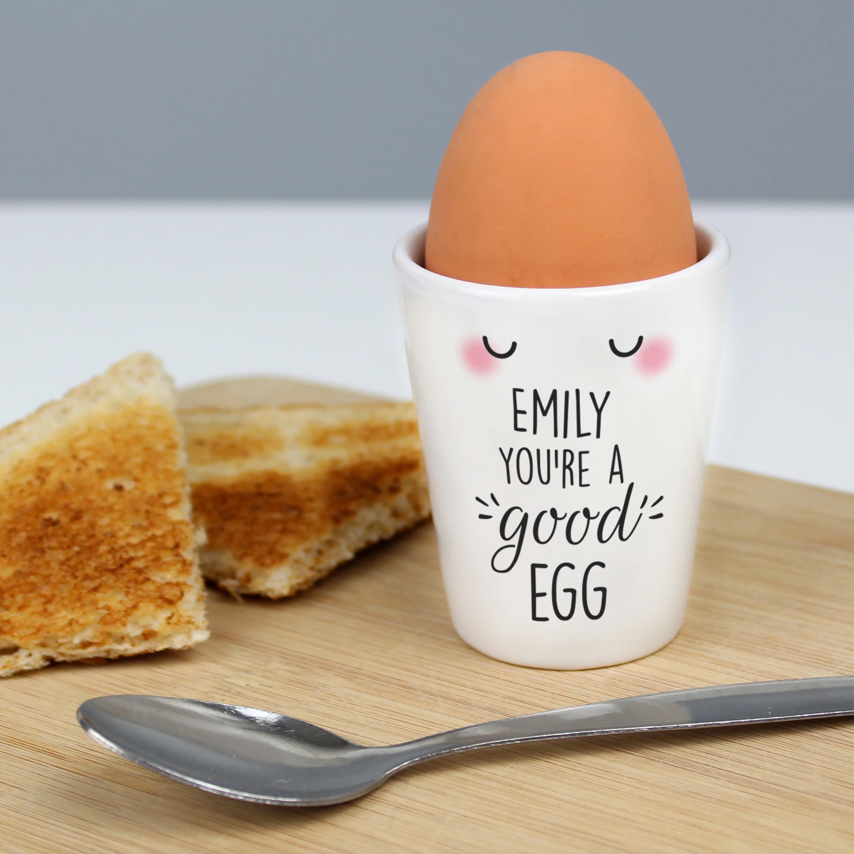 Personalised You're A Good Egg Cup - Image 4