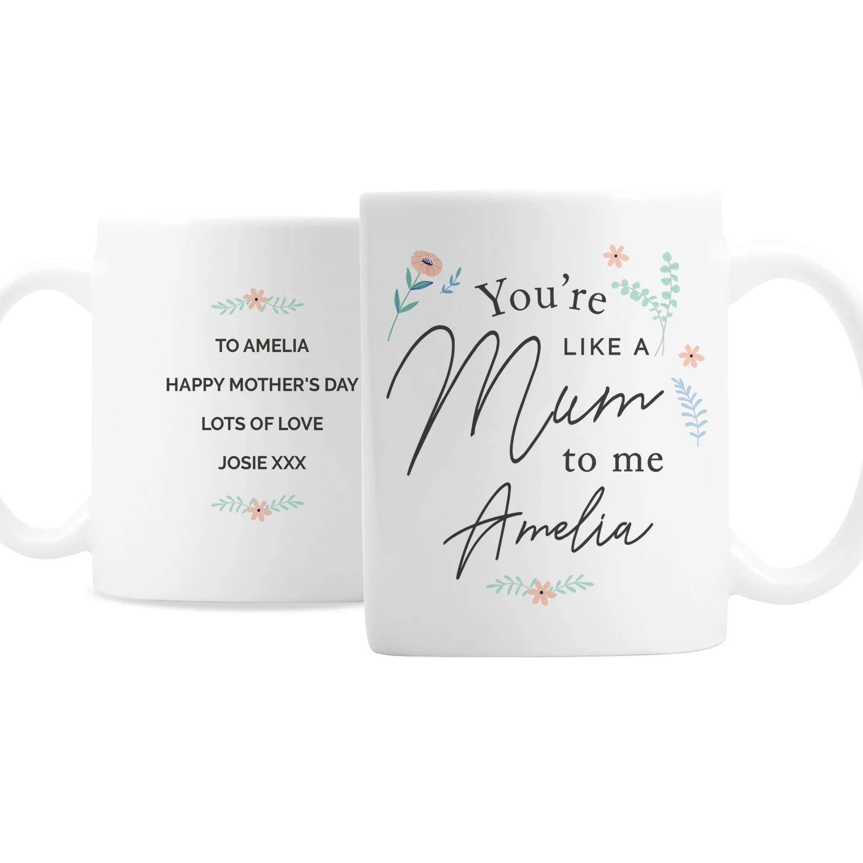 Personalised You're Like A Mum To Me Mug - Image 2