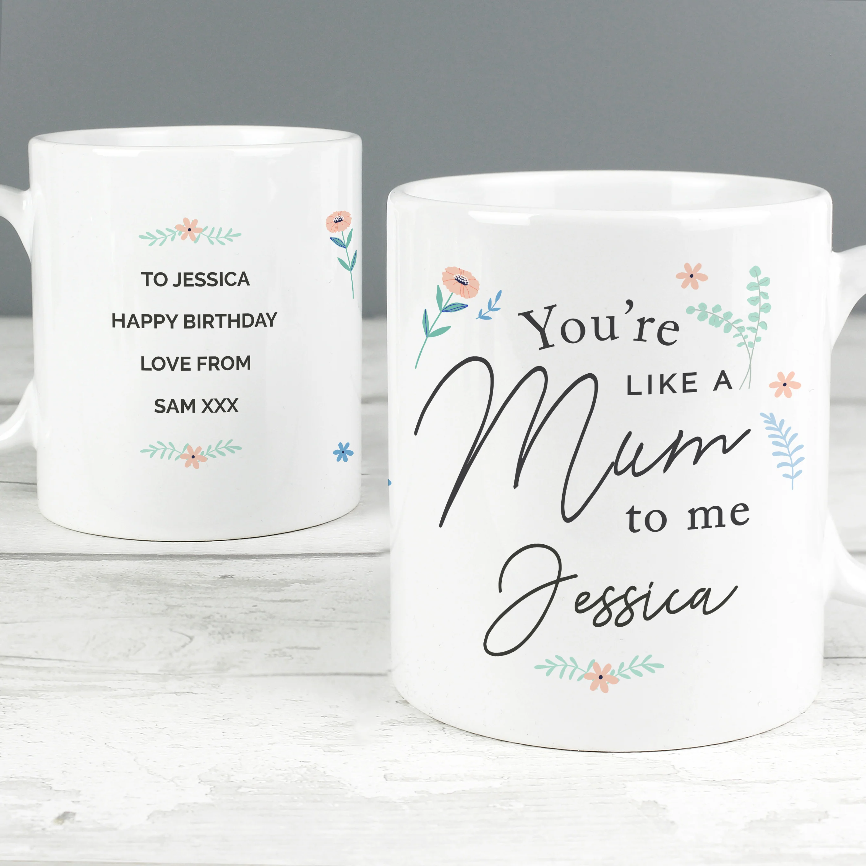 Personalised You're Like A Mum To Me Mug - Image 3