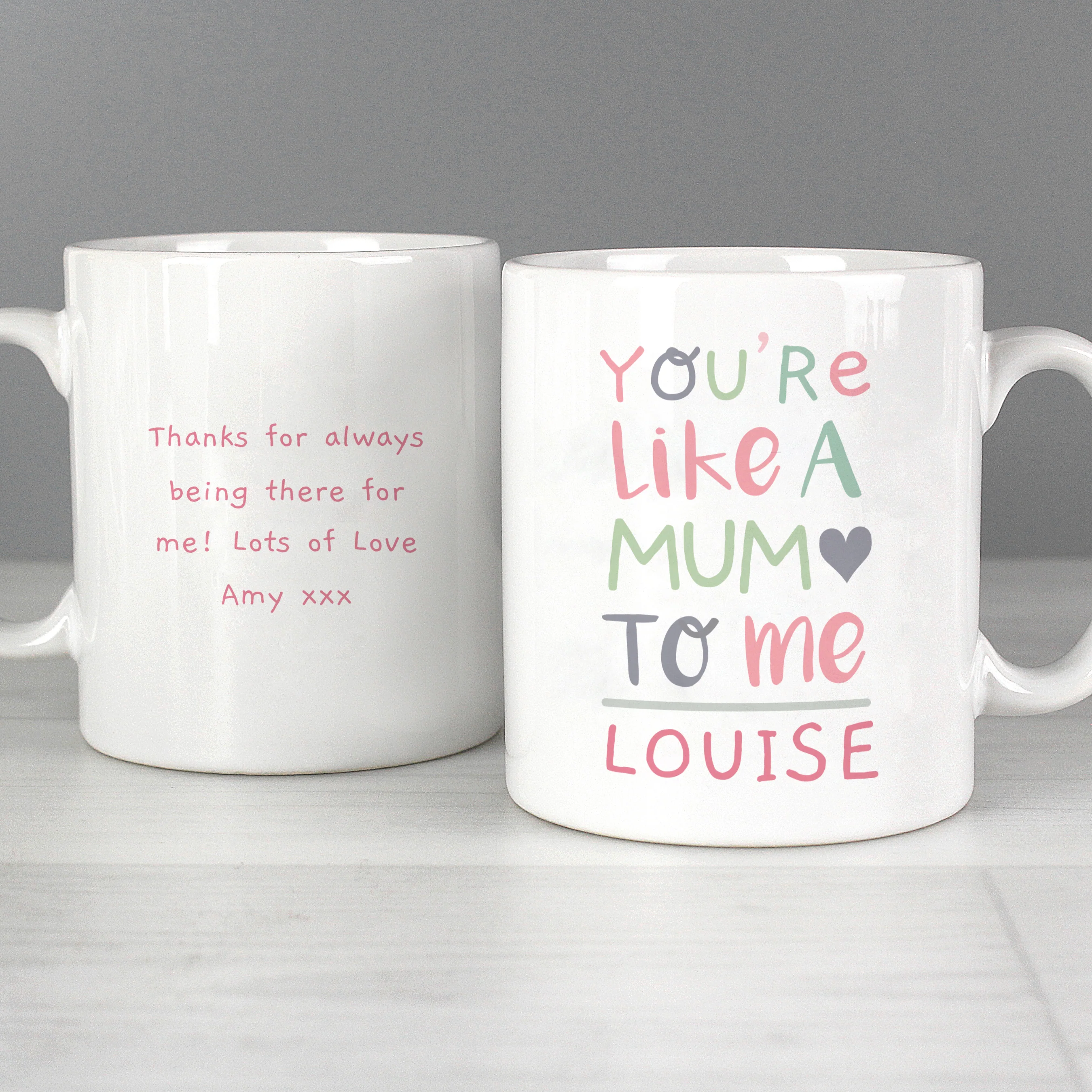 Personalised 'You're Like a Mum to Me' Mug - Image 3
