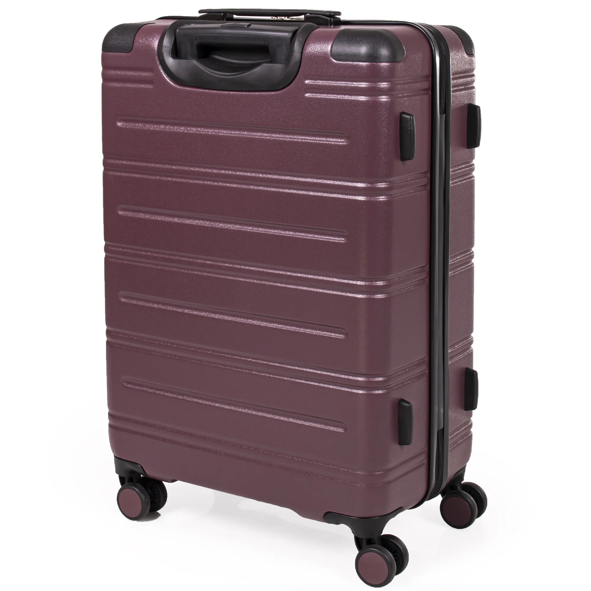 Pierre  Cardin Ultra Strong ABS Travel Case With 8 Spinner Wheels TSA Locks - Image 5