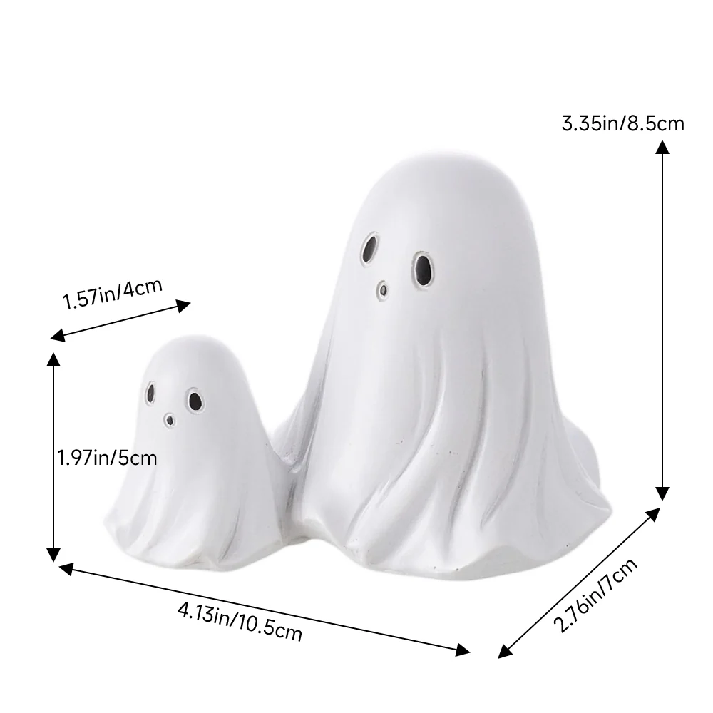 Playful Ghost Resin Ornaments - Image 4
