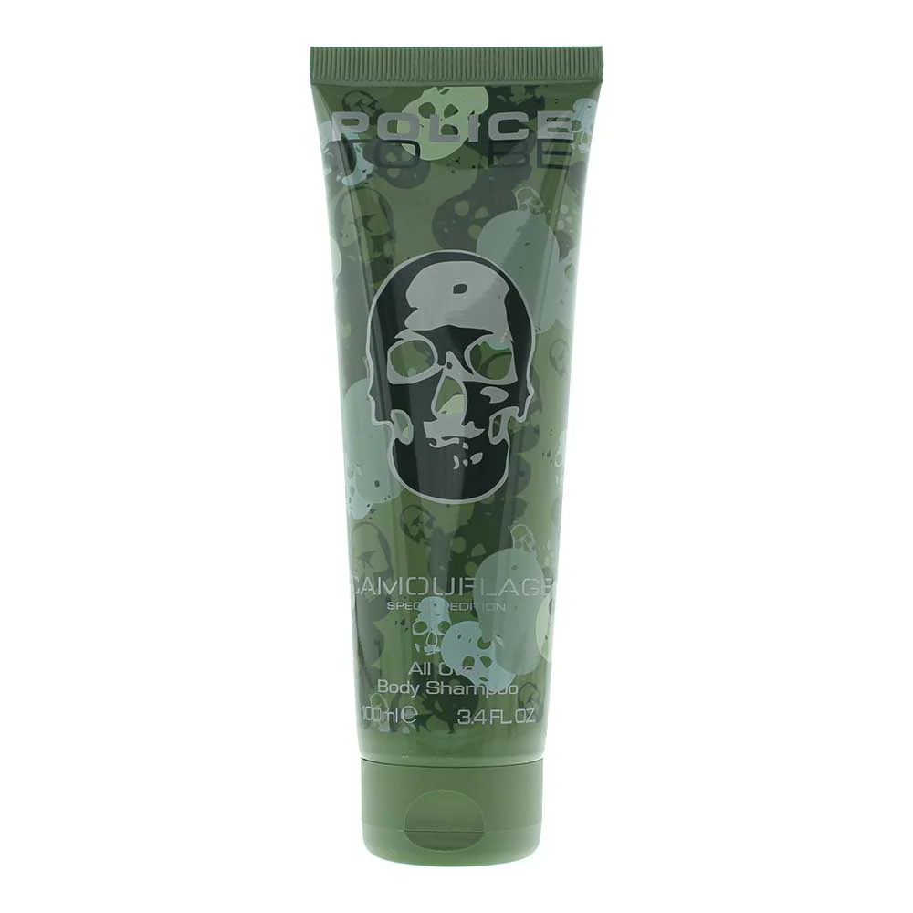 Police To Be Camouflage Body Shampoo 100ml Shower Gel
