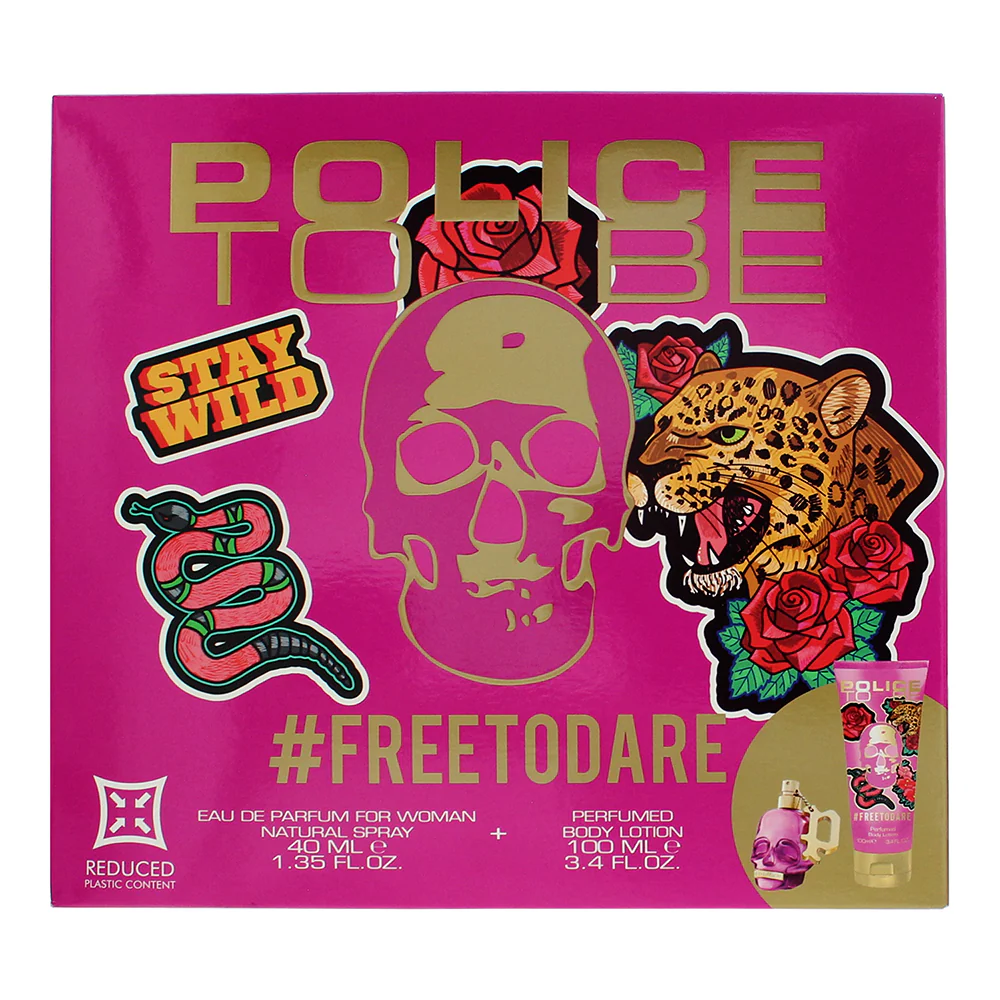 Police To Be Freetodare 2 Piece Gift Set: Eau de Parfum 40ml - Body Lotion 100ml - Image 3