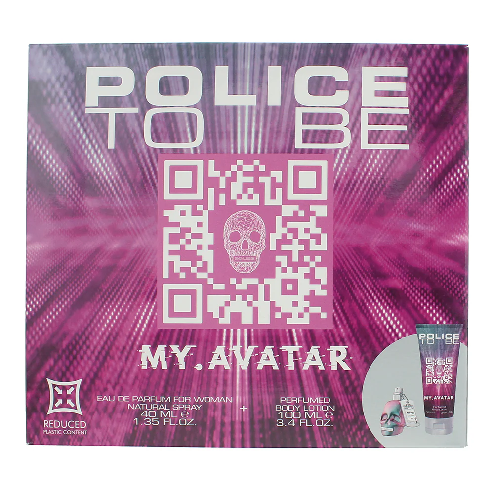 Police To Be My Avatar 2 Piece Gift Set: Eau de Parfum 40ml - Body Lotion 100ml - Image 3