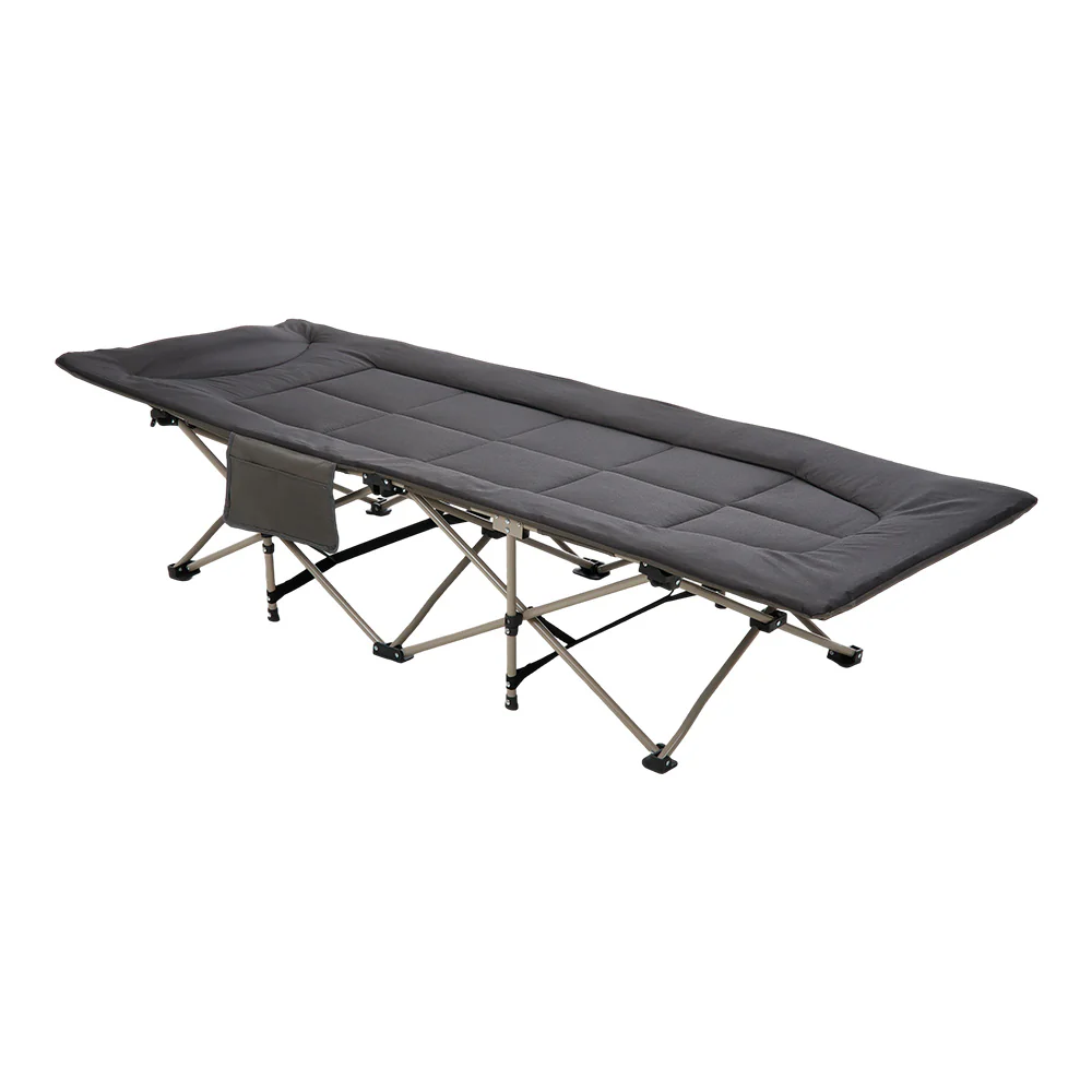 Portable Folding Camping Cot Camping bed with Headrest