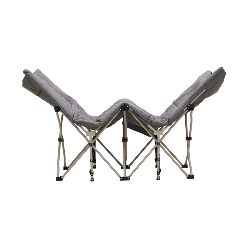 Portable Folding Camping Cot Camping bed with Headrest - Image 5