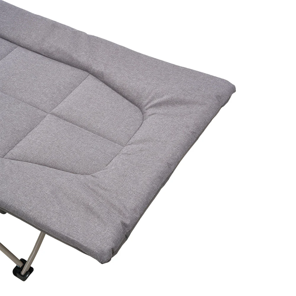Portable Folding Camping Cot Camping bed with Headrest - Image 7