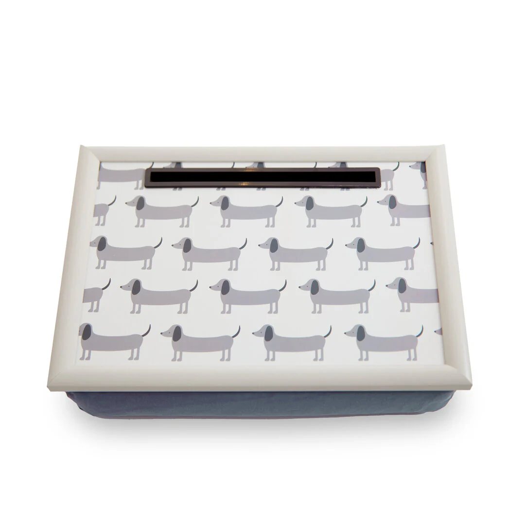 Portada Dachshund Lap Tray with Ipad Holder