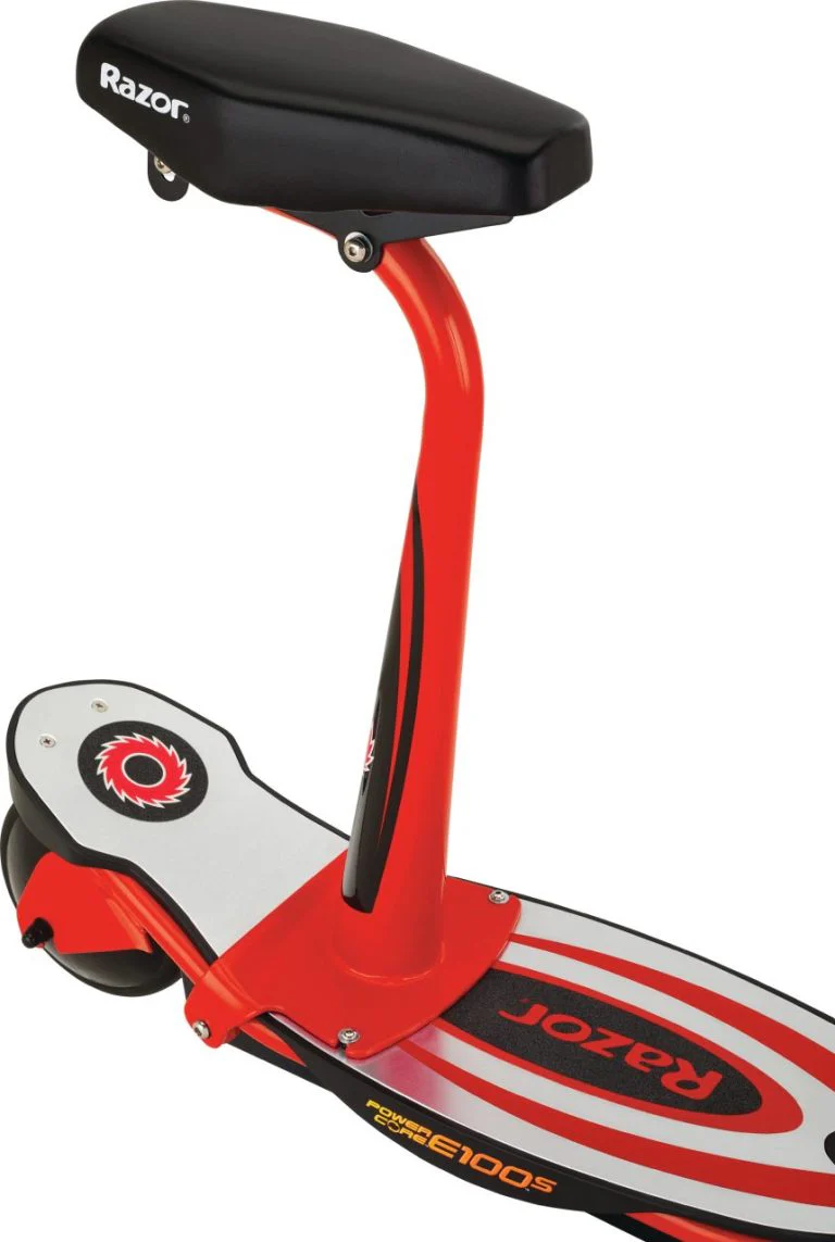 PowerCore E100S 24 Volt Scooter - Red - Image 4