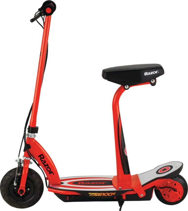 PowerCore E100S 24 Volt Scooter - Red - Image 5