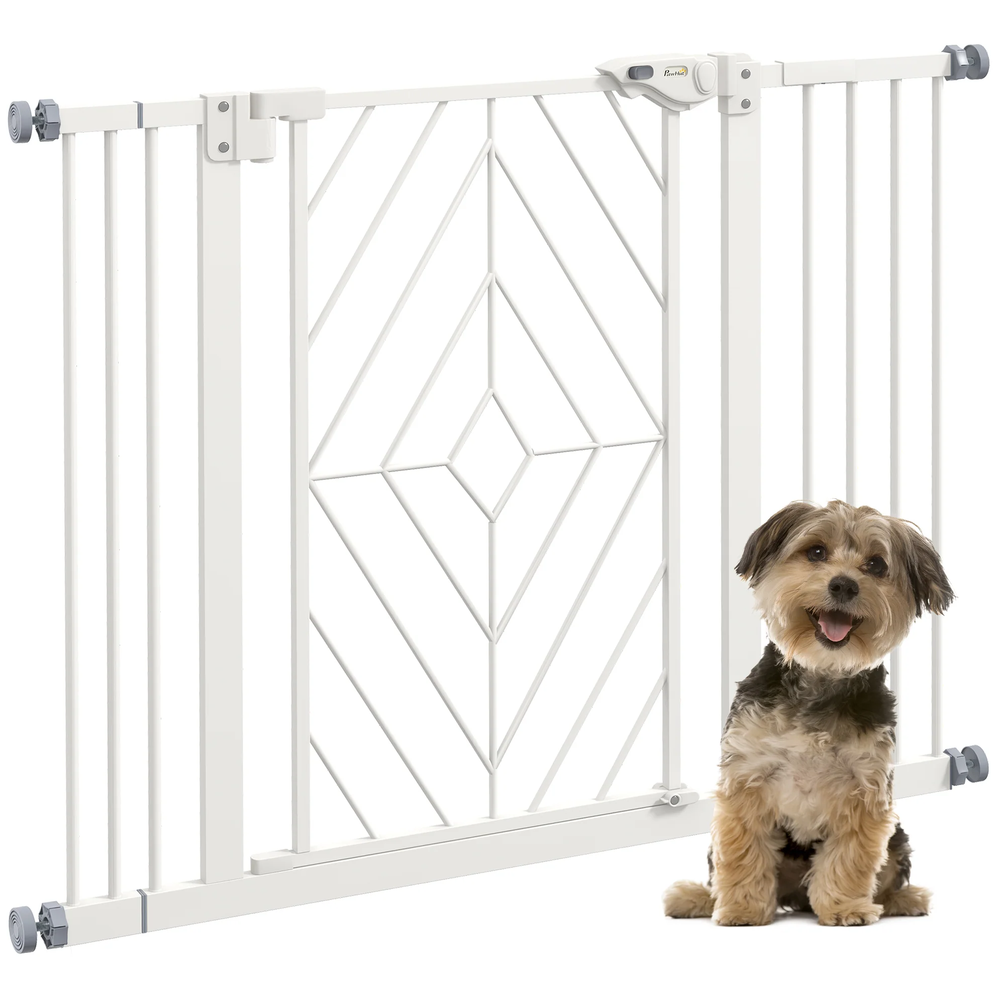 Pressure Fit Safety Gate w/ Auto Closing Door, Double Locking - Image 10