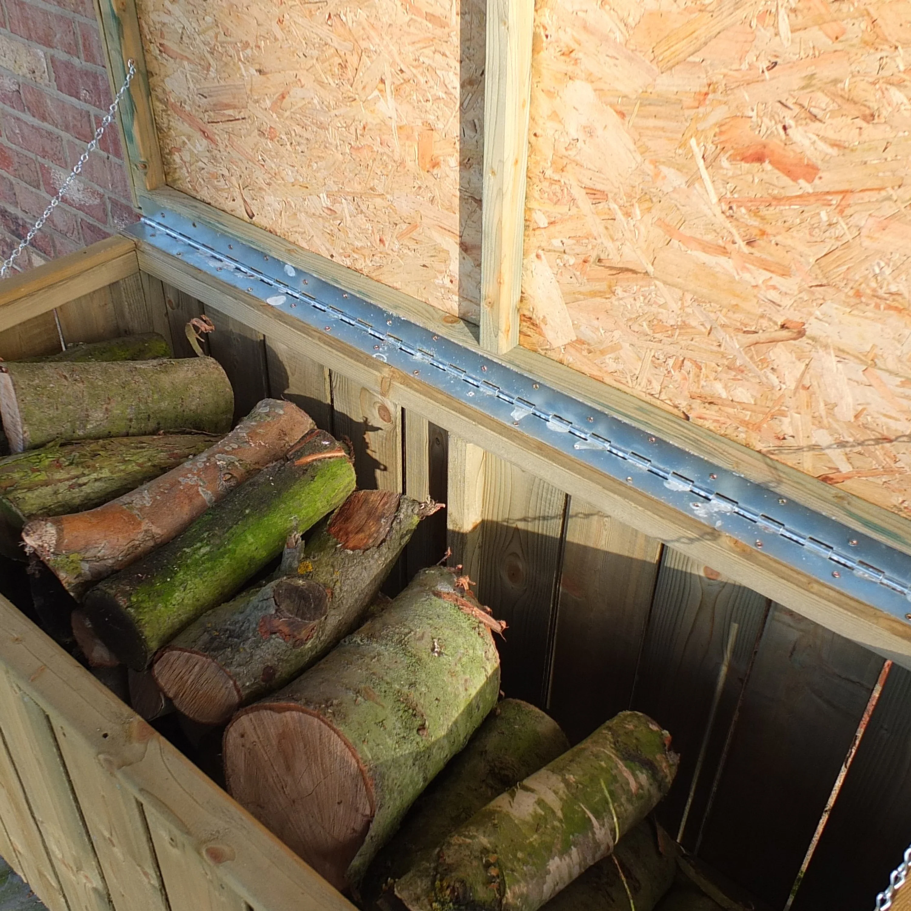 Pressure Treated Log Box In Planed Finish - Image 4