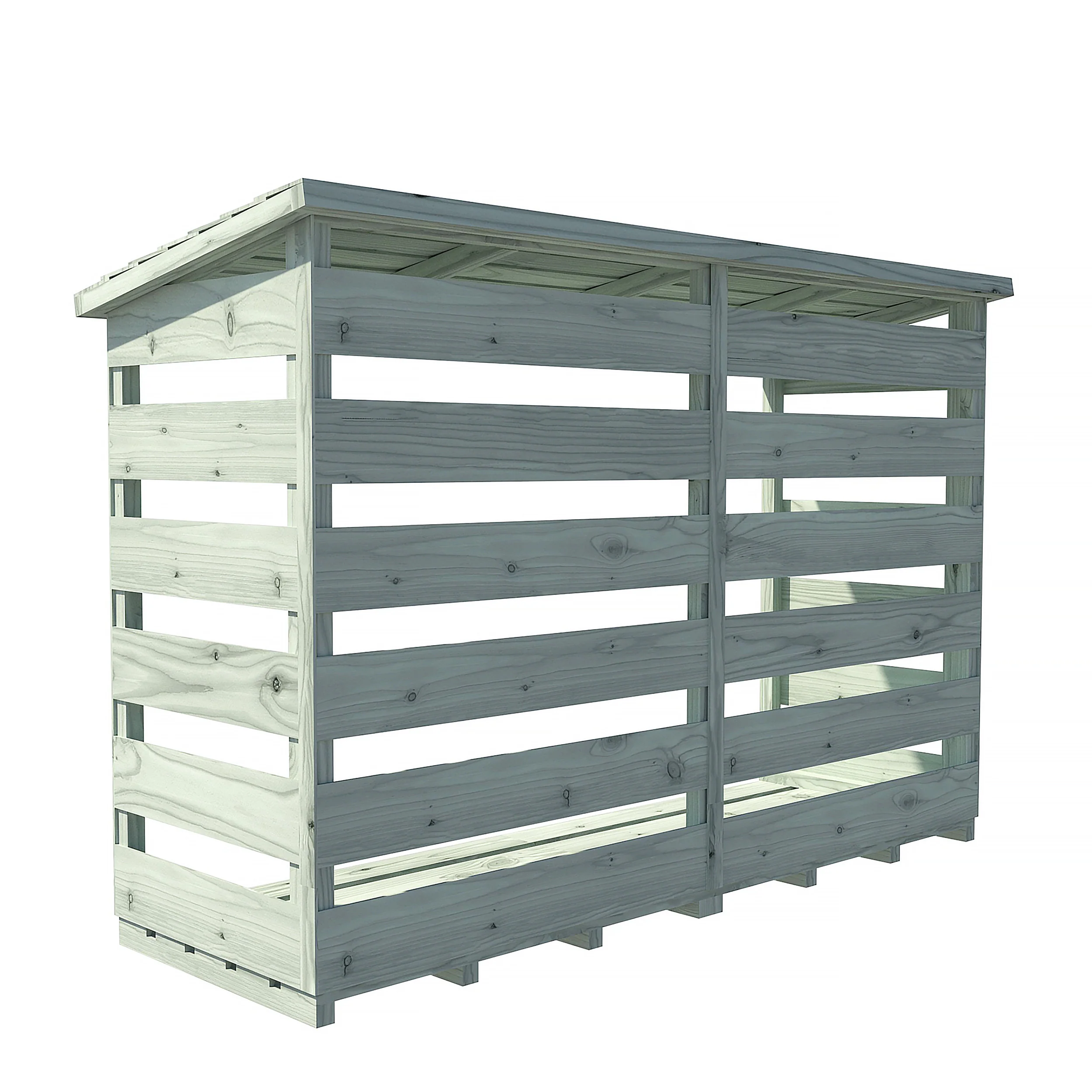 Pressure Treated Log Store - Image 4