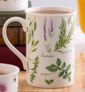 Price & Kensington Garden Herbs Lavender Mug 300Ml - Image 2