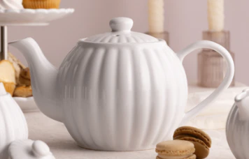 Price & Kensington Luxe 6 Cup Teapot White