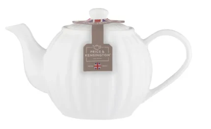 Price & Kensington Luxe 6 Cup Teapot White - Image 3