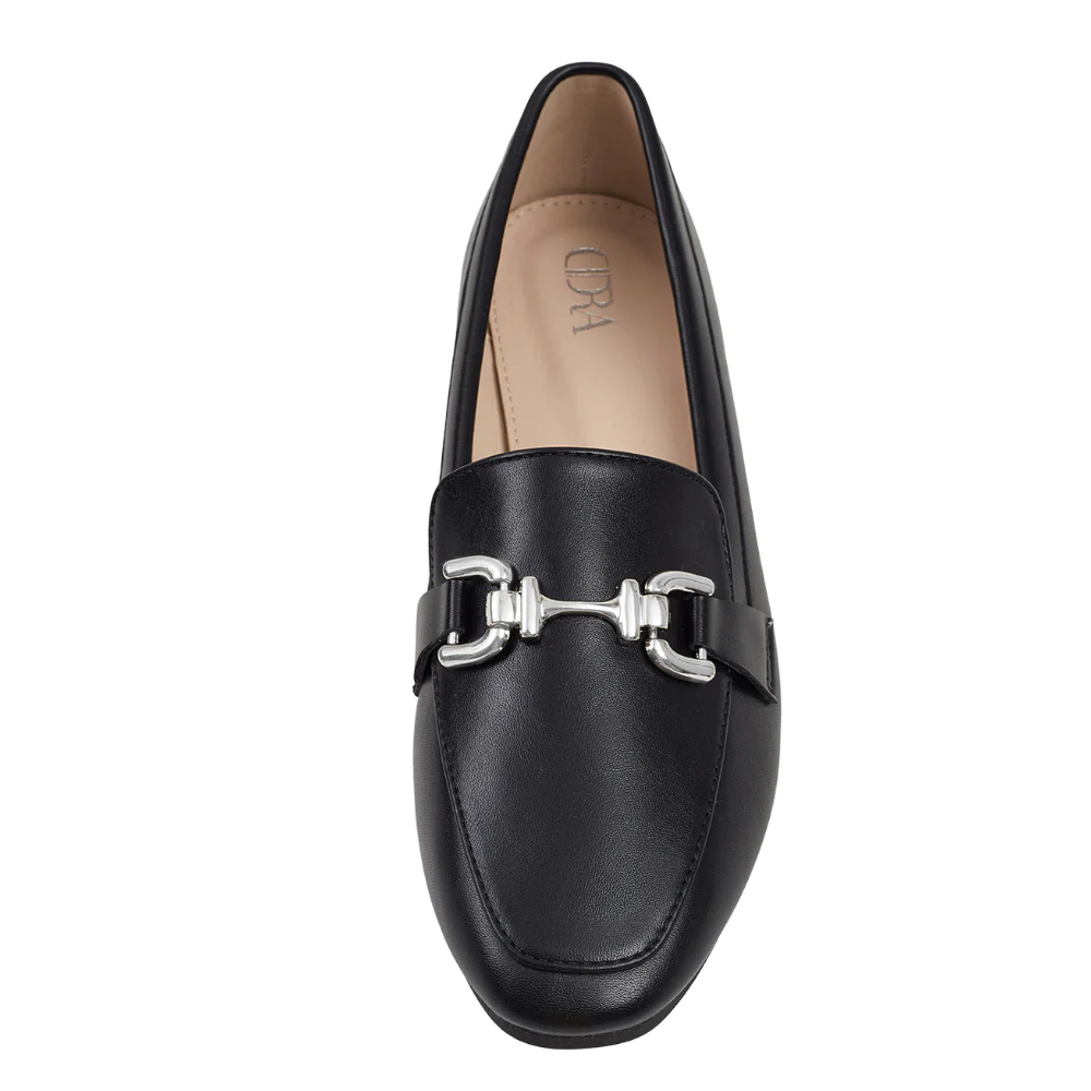 PU Leather Closed Toe Loafers - Image 5