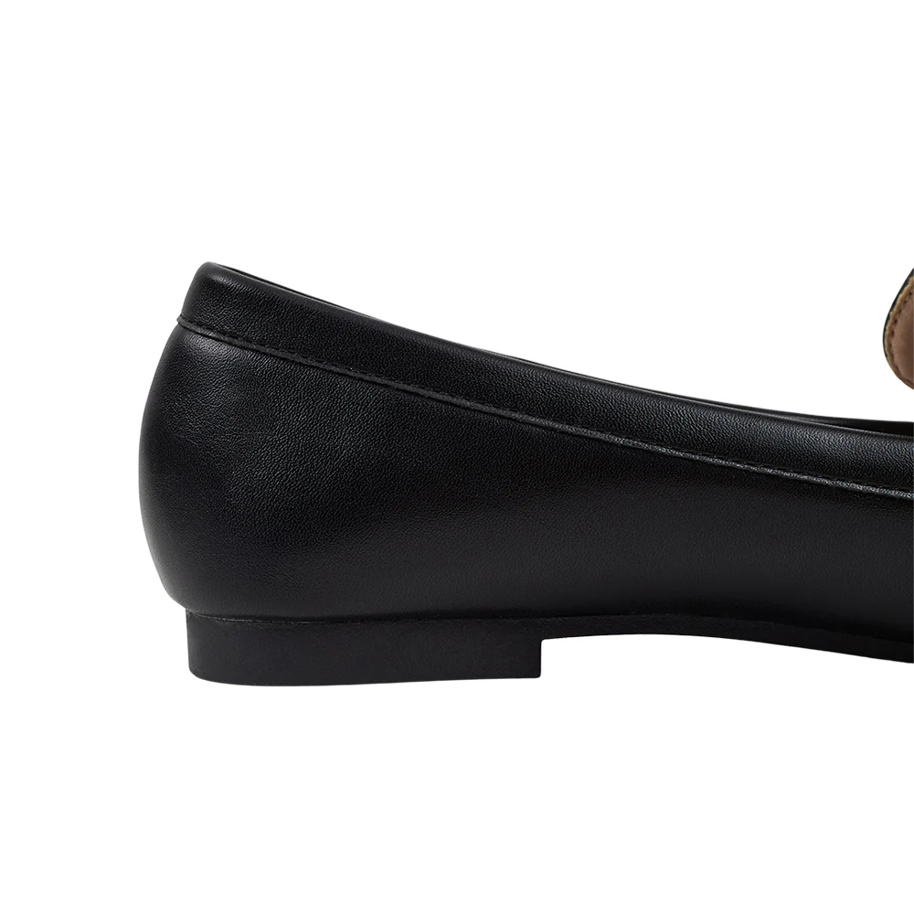 PU Leather Closed Toe Loafers - Image 8