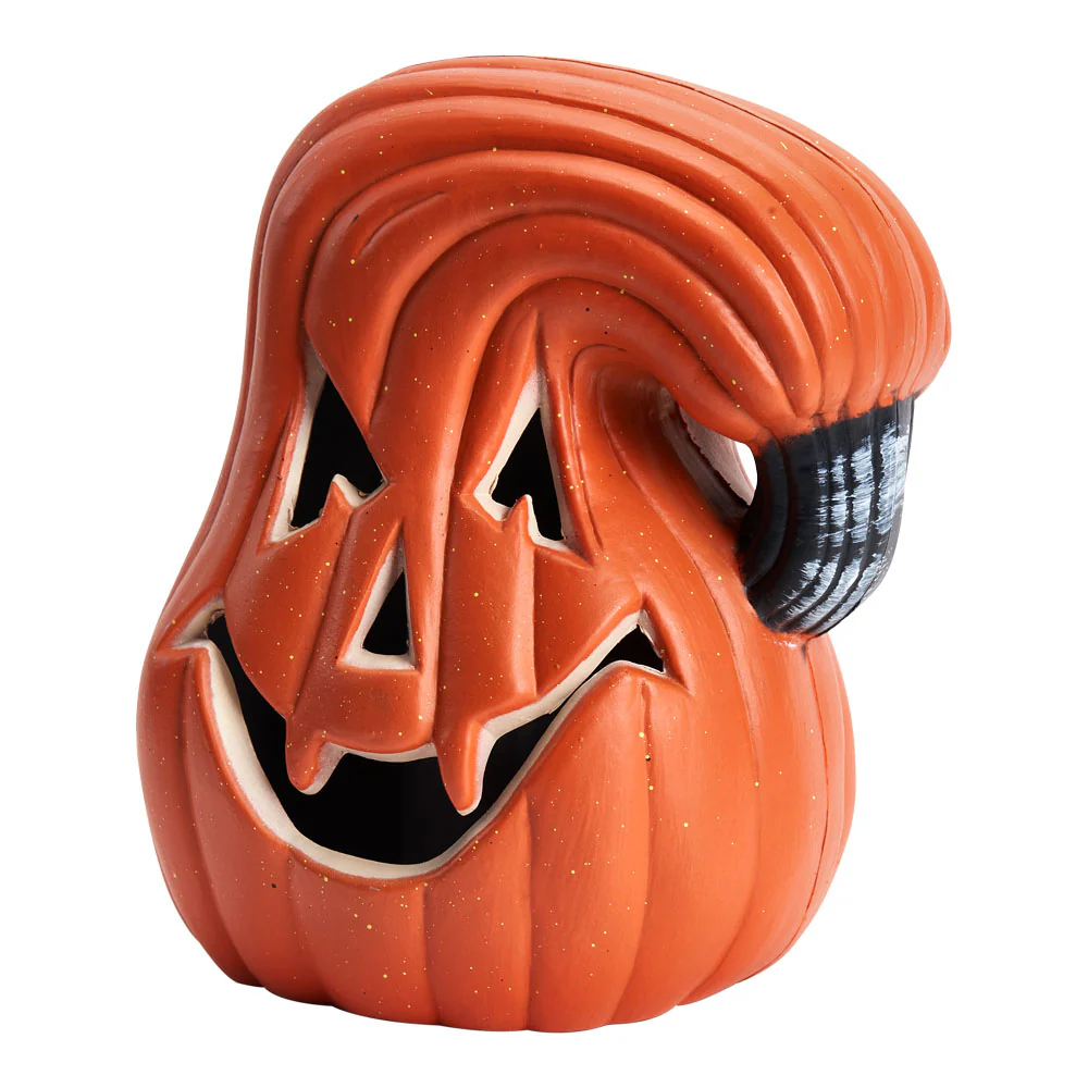 Pumpkin Lantern With Warm LED Lights - Image 5
