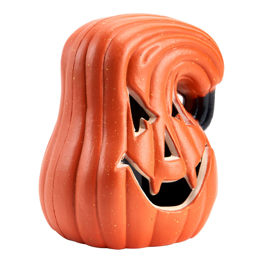 Pumpkin Lantern With Warm LED Lights - Image 6