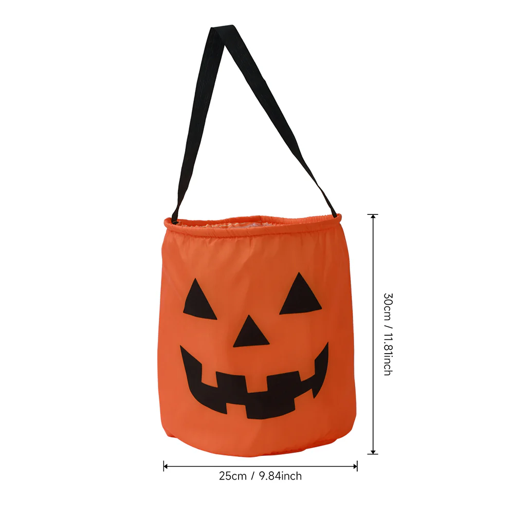 Pumpkin Trick or Treat Candy Bag - Image 4