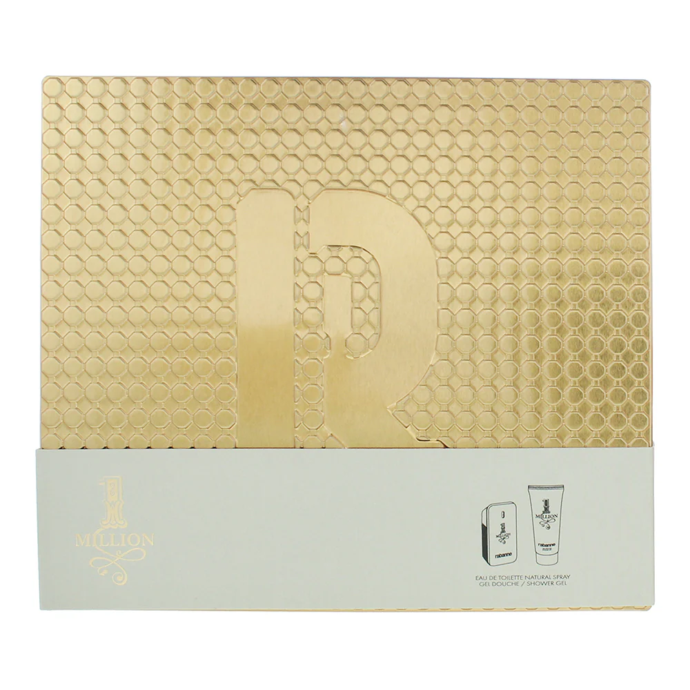 Rabanne 1 Million 2 Piece Gift Set: Eau De Toilette 50ml - Shower Gel 100ml - Image 3