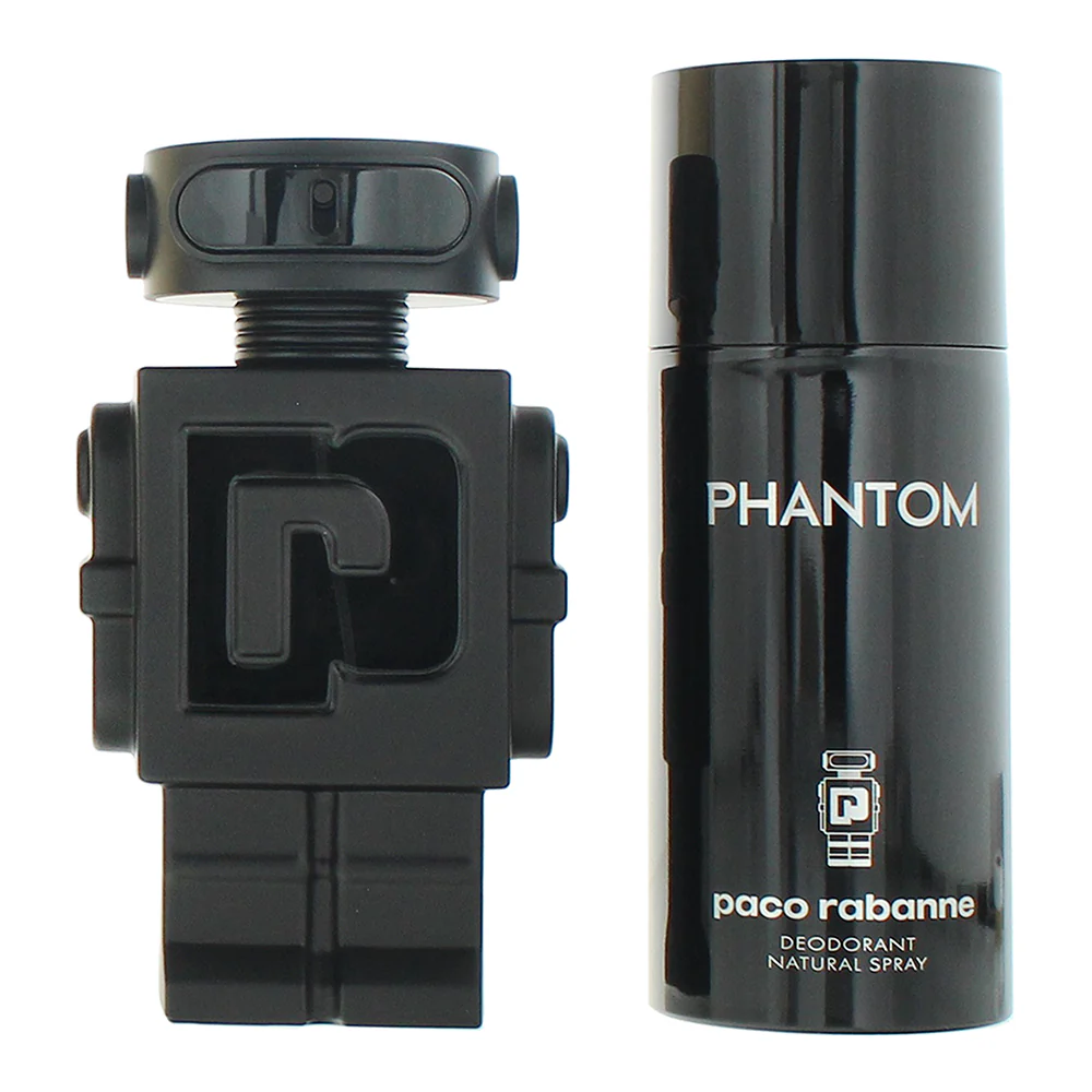 Rabanne Phantom 2 Piece Gift Set: Parfum 100ml - Deodorant Spray 250ml - Image 2