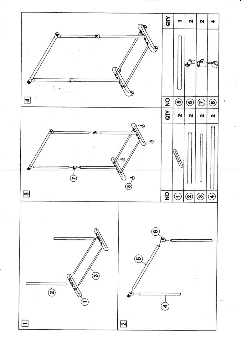 Ralesi Grey and Chrome Finish Clothes Hanging Rail With Wheels - Image 5