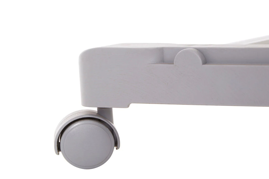 Ralesi Grey and Chrome Finish Clothes Hanging Rail With Wheels - Image 7