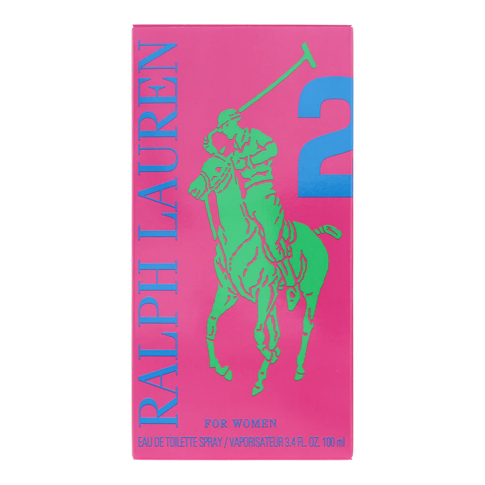 Ralph Lauren Big Pony Pink Eau De Toilette 100ml - Image 3