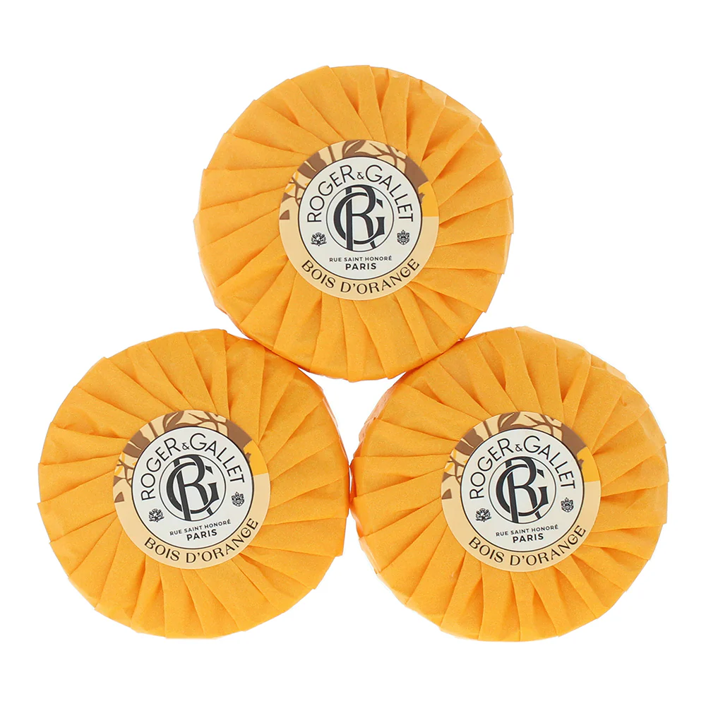 Roger & Gallet Bois D'orange 3 X Soap 100g - Image 2