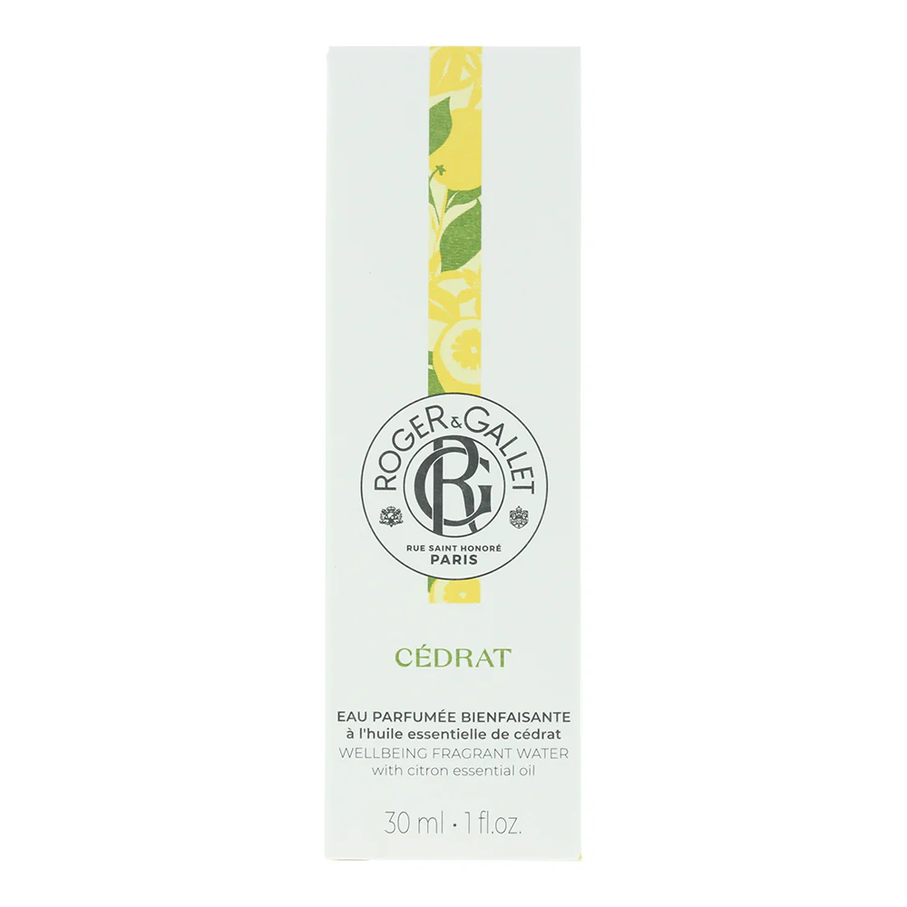 Roger & Gallet Cedrat Fragrant Water 30ml - Image 3