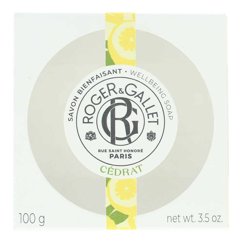 Roger & Gallet Cedrat Soap 100g - Image 3