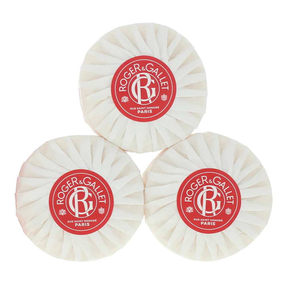Roger & Gallet Jean Marie Farina 3 x Soap 100g - Image 2
