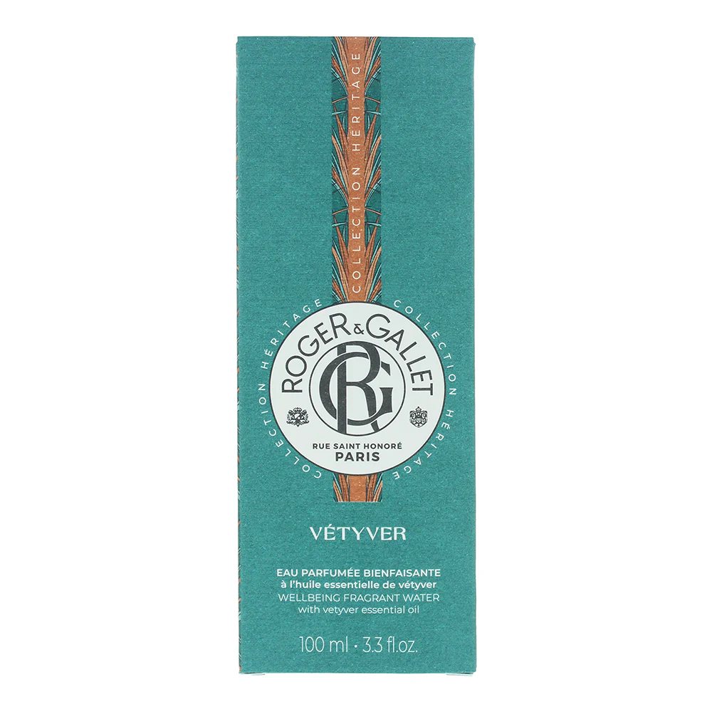 Roger & Gallet Vetyver Fragrant Water 100ml - Image 3