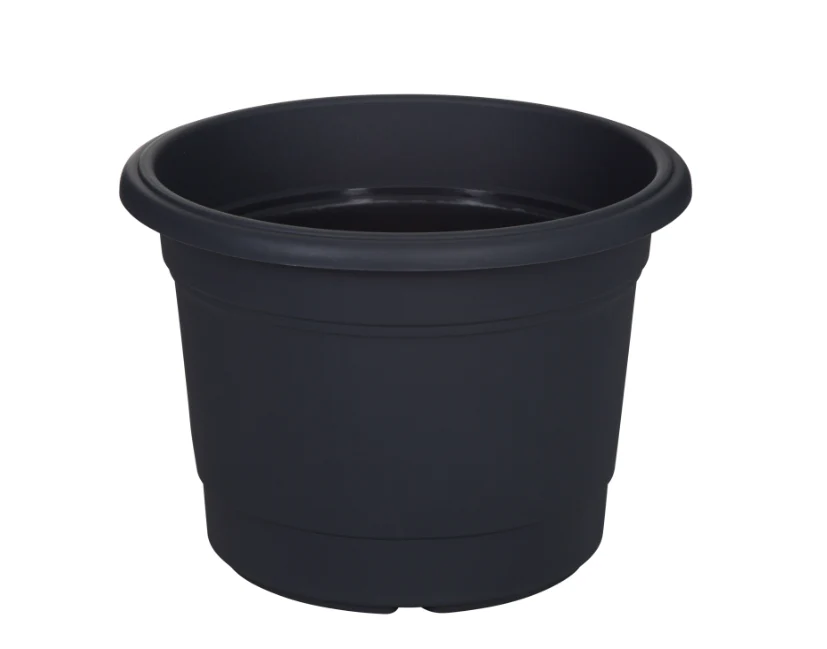 Round Milano Planter - Gunmetal