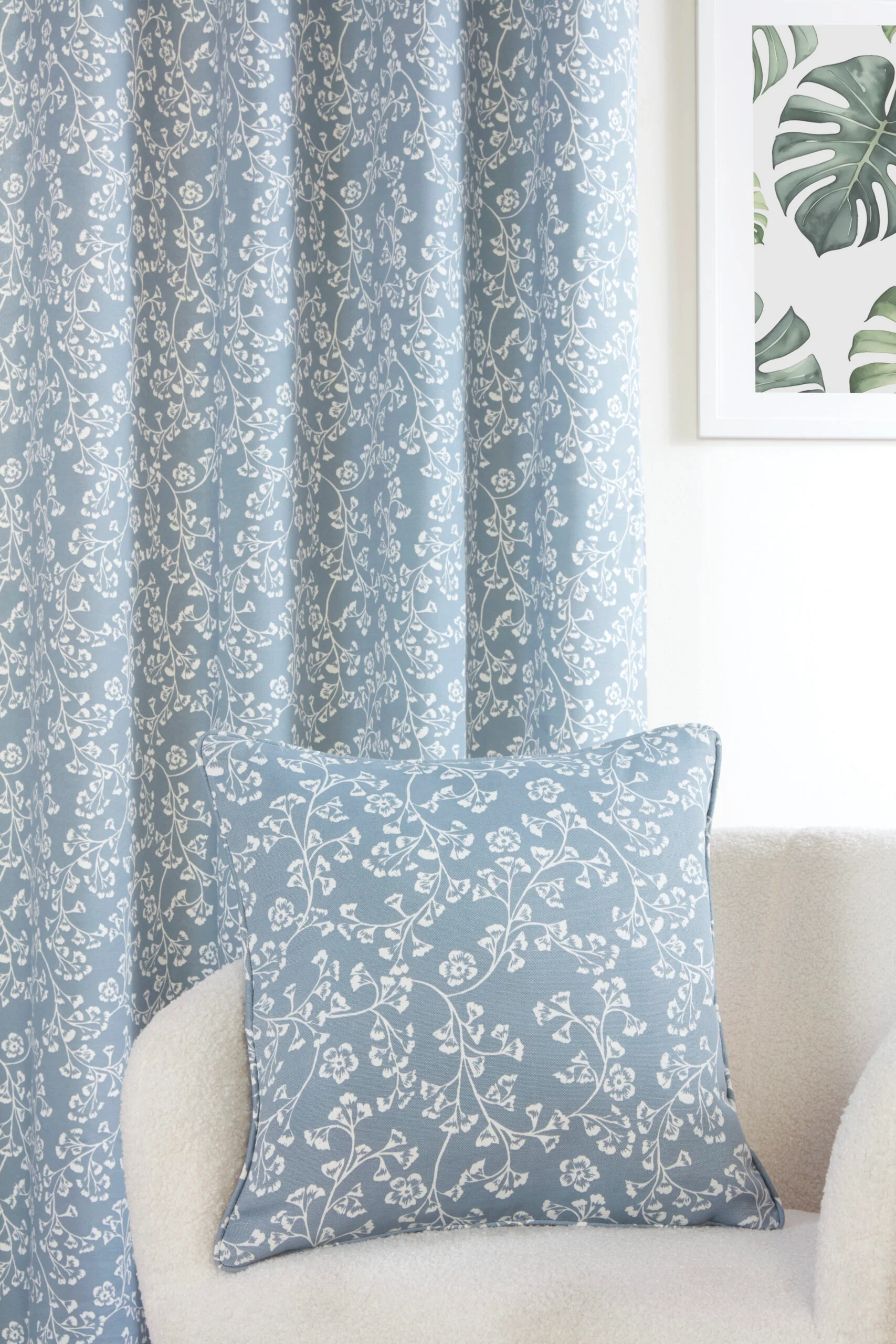 SADE BLUE CUSHION COVER