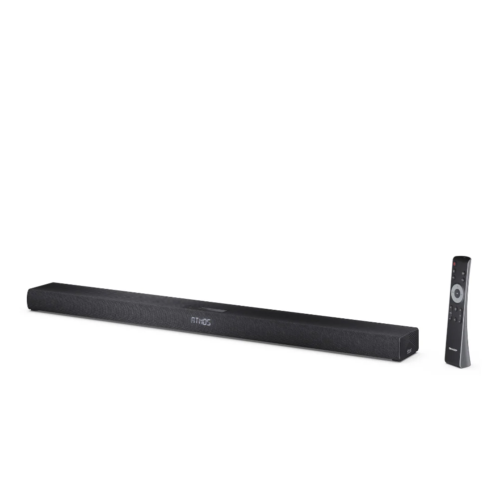 Sharp 2.1 360W Dolby Atmos / DTS Virtual:X Ultra-Slim Soundbar & Subwoofer - Image 4