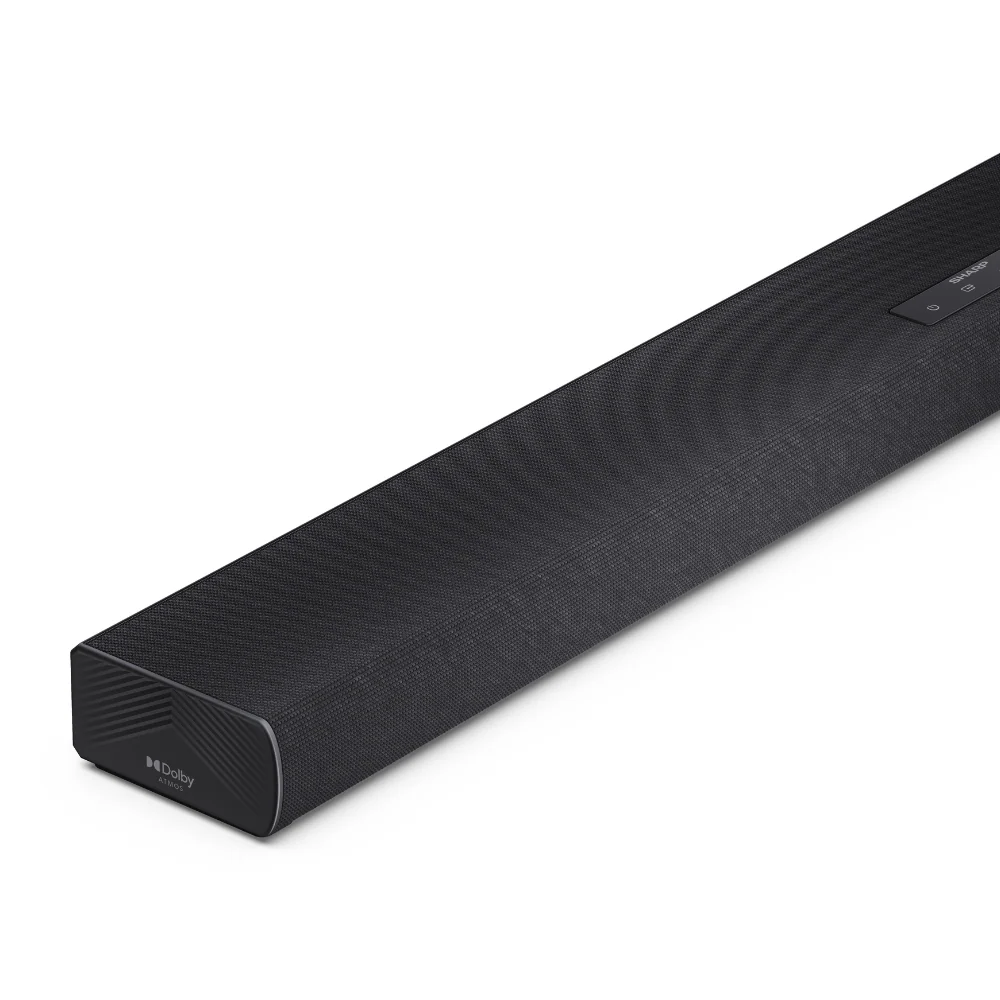 Sharp 2.1 360W Dolby Atmos / DTS Virtual:X Ultra-Slim Soundbar & Subwoofer - Image 9