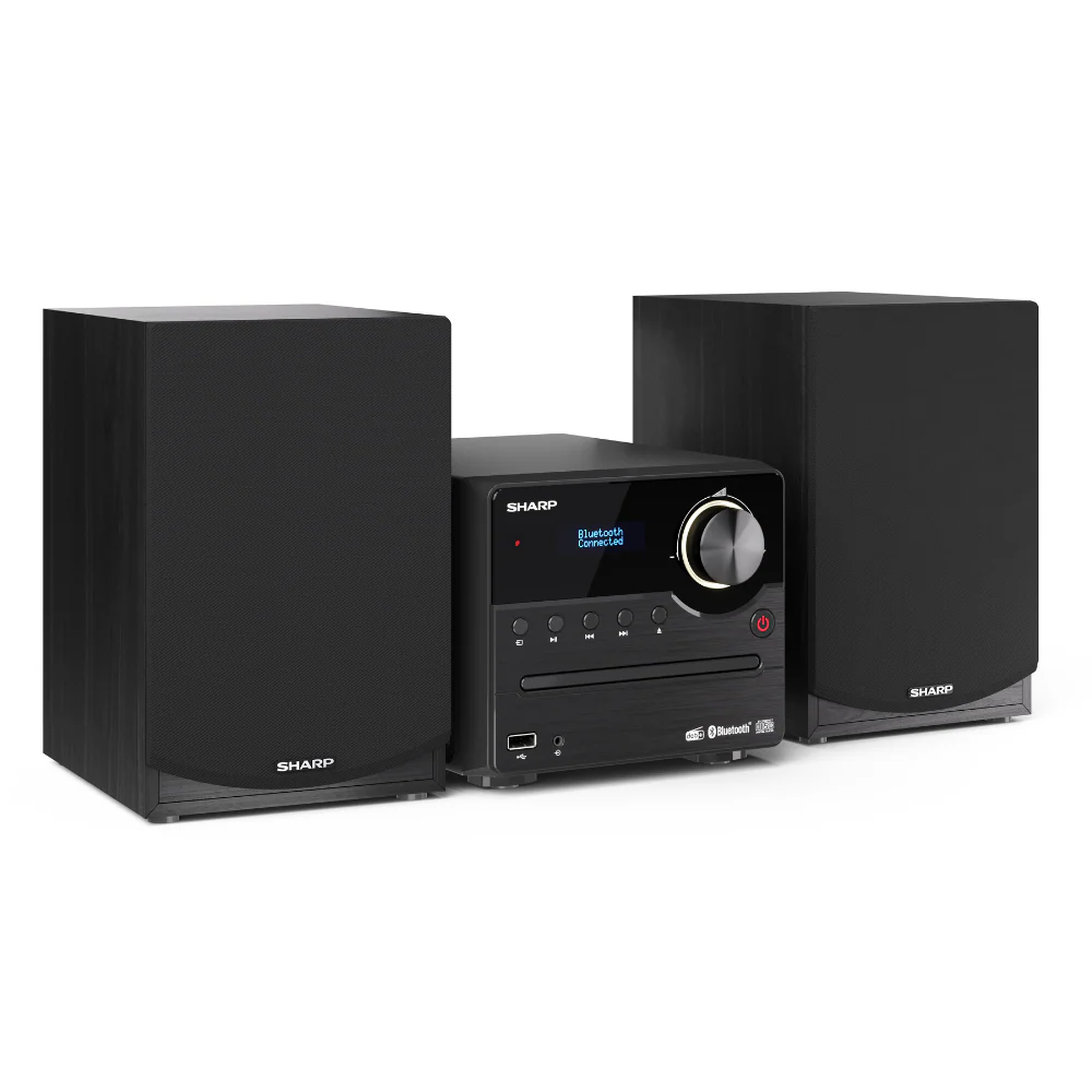 Sharp Hi-Fi Micro System - Black